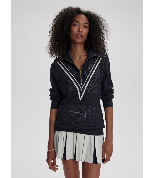 Savannah Half-Zip Knit. Sweaters