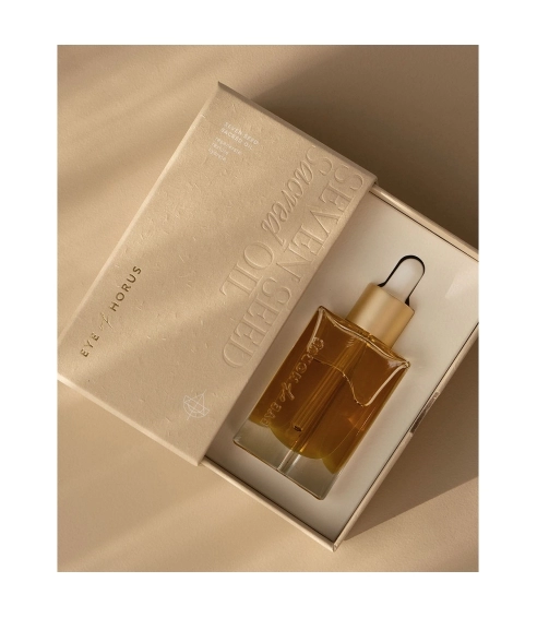 "Seven Seed Sacred Oil" veido aliejus. Veido aliejai