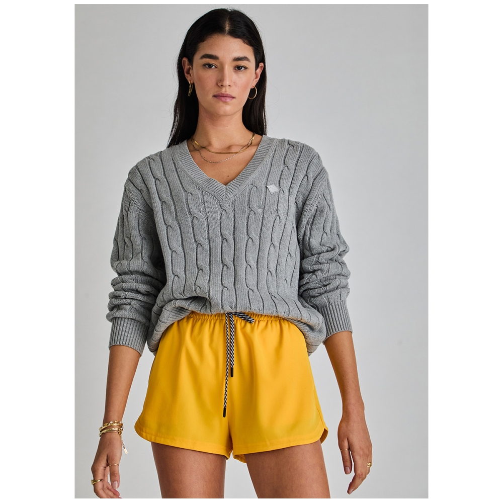 The Upside SEYMOUR CABLE KNIT SWEATER. Sweaters