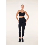 "Signature 7/8 Legging" juodos spalvos tamprės. Tamprės