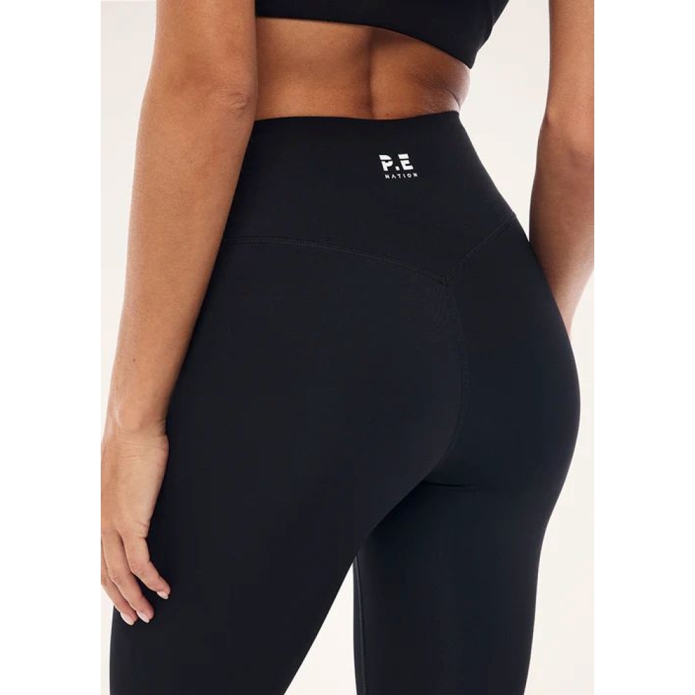 P.E Nation "Signature Full Lenght Leggings" juodos spalvos tamprės. Tamprės