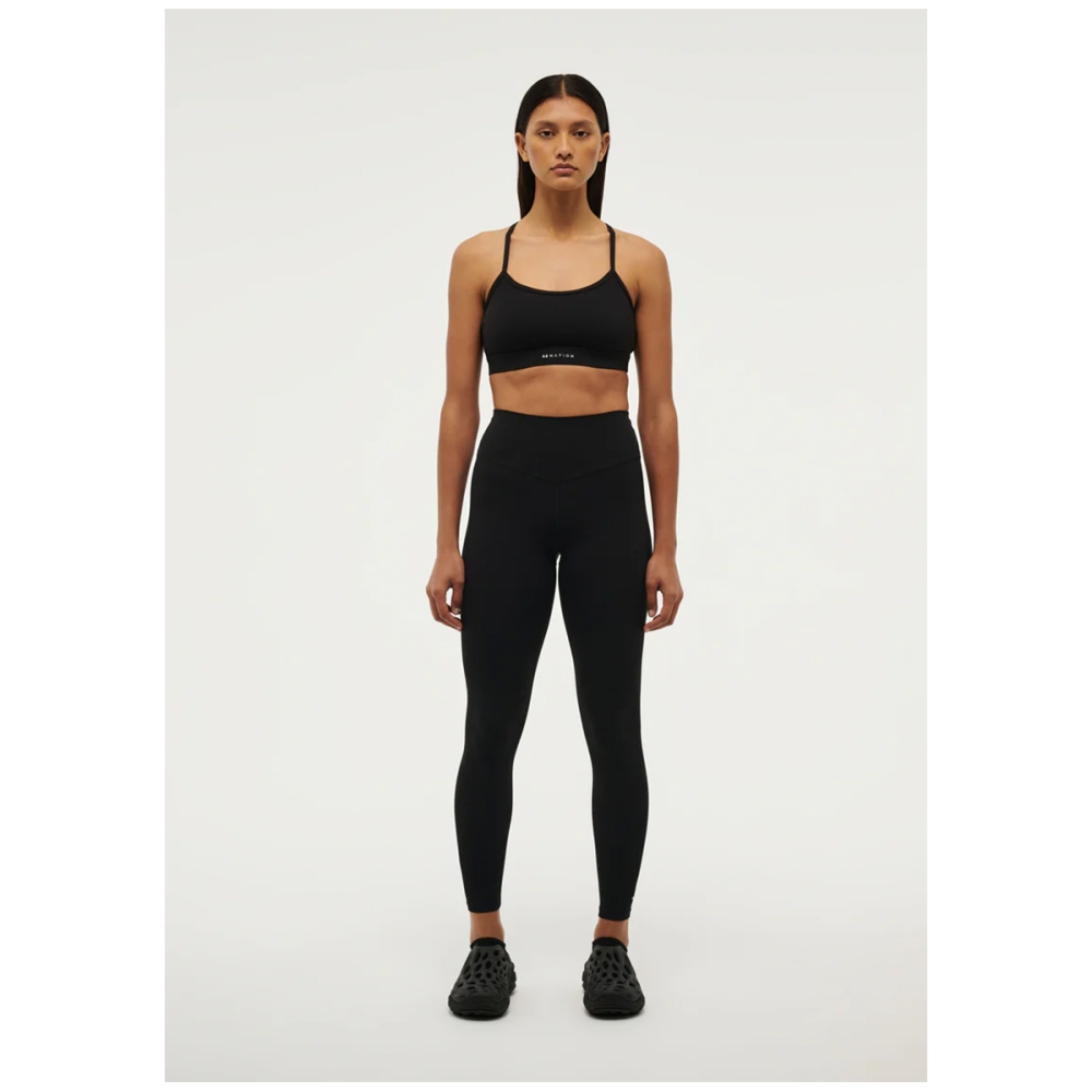 P.E Nation SIGNATURE FULL LENGTH LEGGING IN BLACK. Leggings