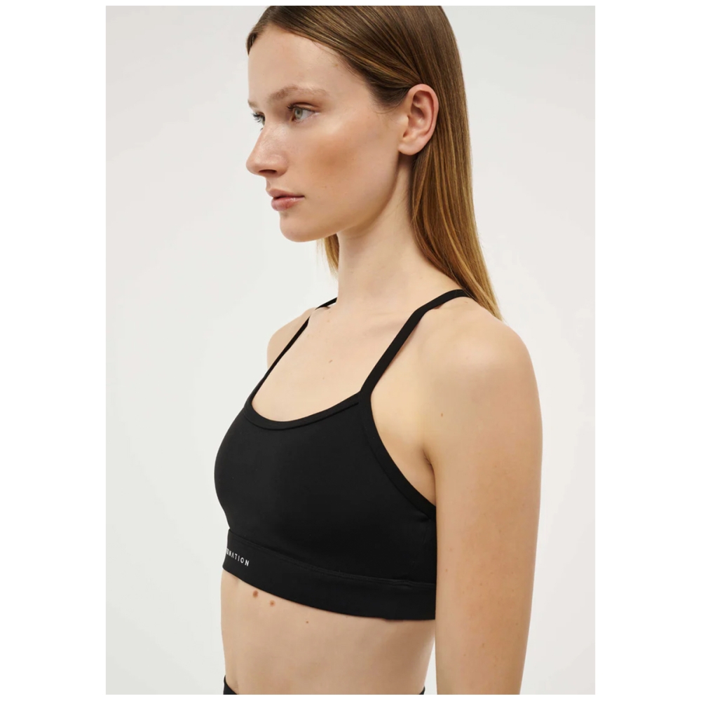 P.E Nation SIGNATURE SPORTS BRA-BLACK . Sports Bras