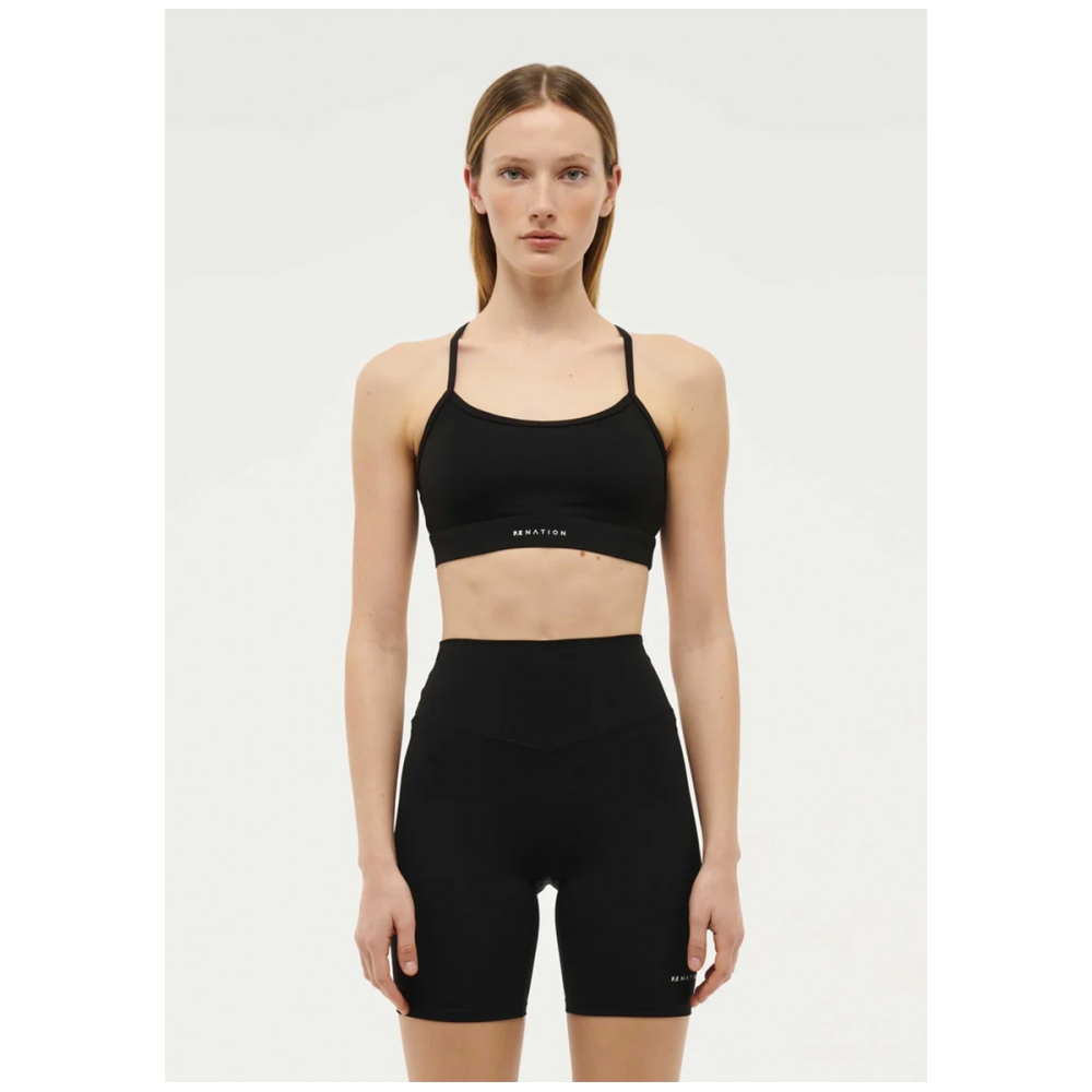 P.E Nation SIGNATURE SPORTS BRA-BLACK . Sports Bras