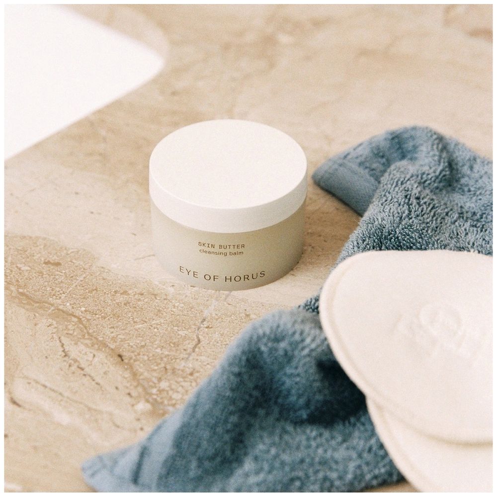 Eye of Horus Veido prausikliai ir šveitikliai „Skin Butter Cleansing Balm“ valomasis balzamas Eye of Horus „Skin Butter Cleansing Balm“ valomasis balzamas. Veido prausikliai ir šveitikliai