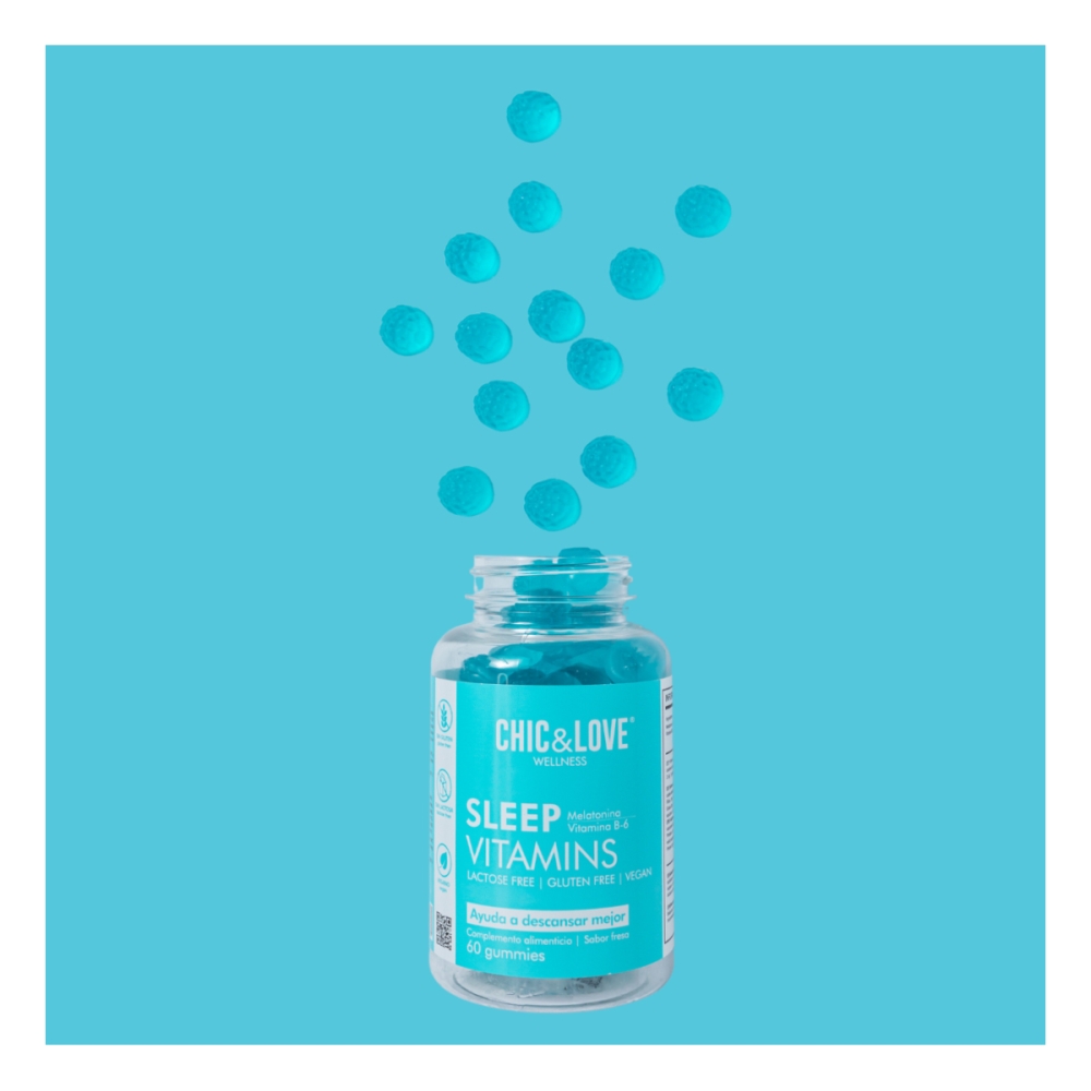 Chic & Love wellness "Sleep Vitamins" funkciniai guminukai. Nervų sistemai ir miegui