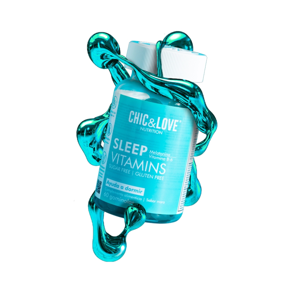 Chic & Love wellness "Sleep Vitamins" funkciniai guminukai. Nervų sistemai ir miegui