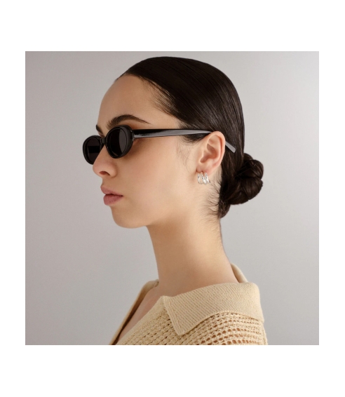 Slimfit Oval - Black Smoke Mono Polarised. Sports and fashion