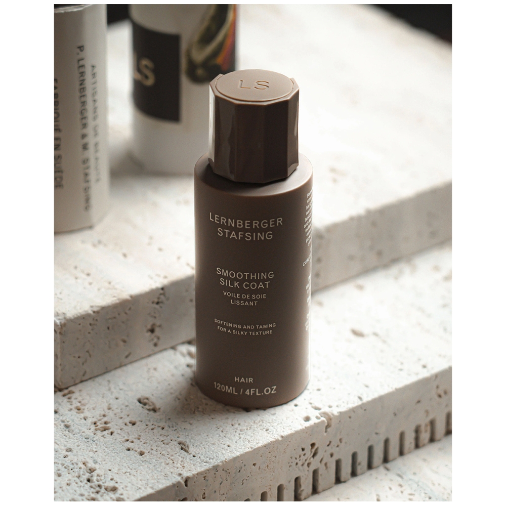 Lernberger Stafsing “Smoothing Silk Coat” glotninamasis plaukų losjonas. Plaukų formavimo priemonės
