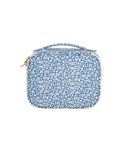 SOFT BEAUTY BAG MW LIBERTY FEATHER BLUE. Pouches