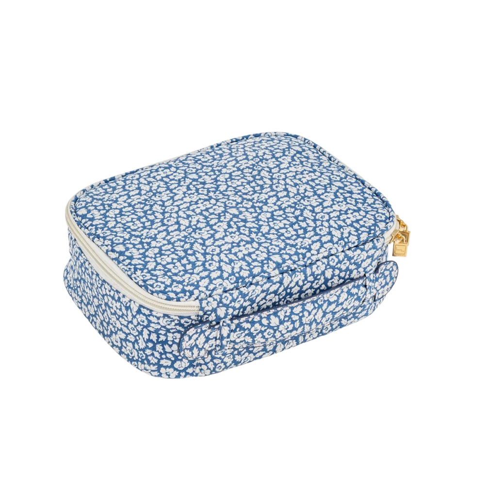 SOFT BEAUTY BAG MW LIBERTY FEATHER BLUE. Pouches