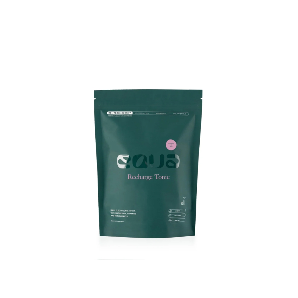 EQUA Cranberry and mint flavour electrolytes. Electrolyte drinks