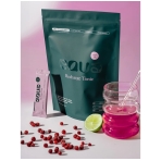 Cranberry and mint flavour electrolytes. Electrolyte drinks