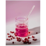 Cranberry and mint flavour electrolytes. Electrolyte drinks