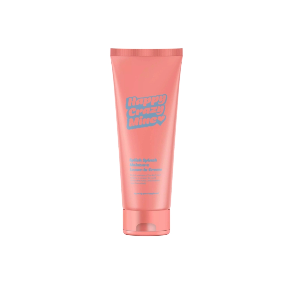 Happy Crazy Mine Plaukų formavimo priemonės "Splish Splash Moisture Leave-in Creme" nenuplaunamas drėkinamasis kremas plaukams Happy Crazy Mine "Splish Splash Moisture Leave-in Creme" nenuplaunamas drėkinamasis kremas plaukams. Plaukų formavimo priemonės