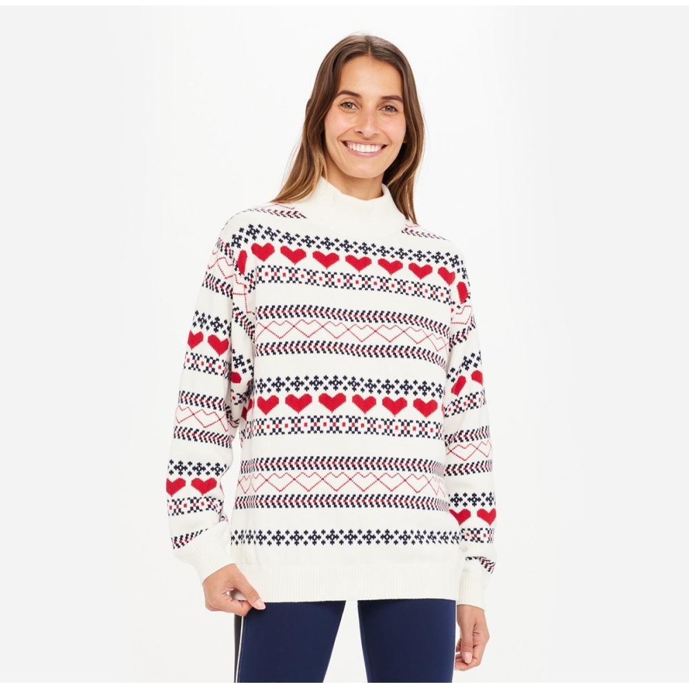 The Upside ST MORITZ CLEMENTINE KNIT CREW - XS. Sweaters