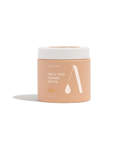 FIRM AND TONE TANNING BUTTER. Body
