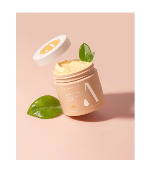 FIRM AND TONE TANNING BUTTER. Body