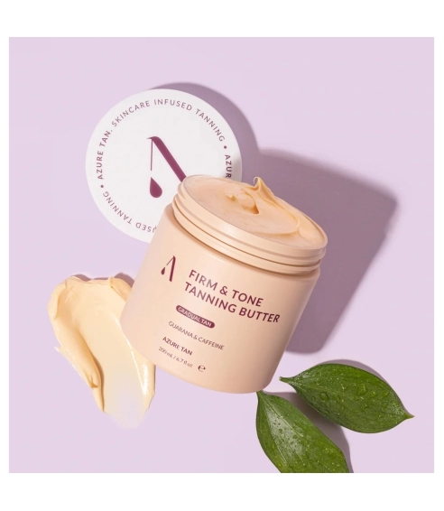 FIRM AND TONE TANNING BUTTER. Body