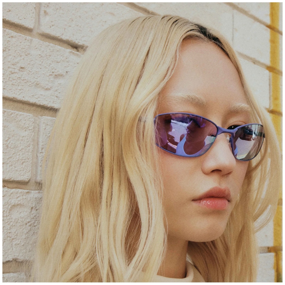 STAR BEAM | MATTE VIOLET. Sunglasses