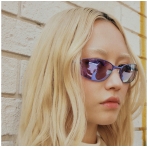 STAR BEAM | MATTE VIOLET. Sunglasses