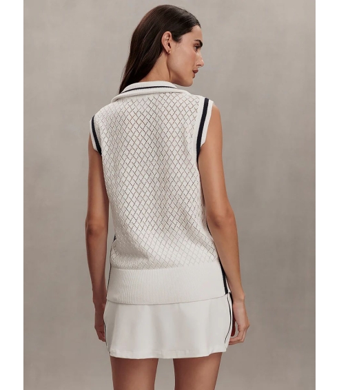 Stefan Half-Zip Vest . Vests