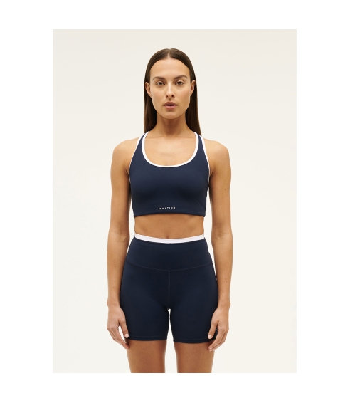 STELLAR SPORTS BRA IN DARK NAVY. Sports Bras