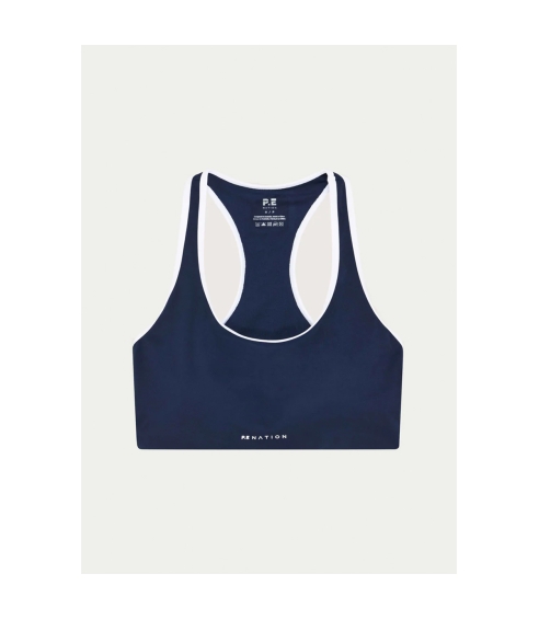 STELLAR SPORTS BRA IN DARK NAVY. Sports Bras