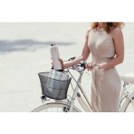 Glass Bottle Beige. Water bottles and cups