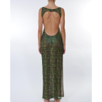 The Backless Maxi Dress "Cocomoco". Beachwear