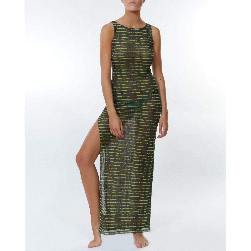 The Backless Maxi Dress "Cocomoco". Beachwear