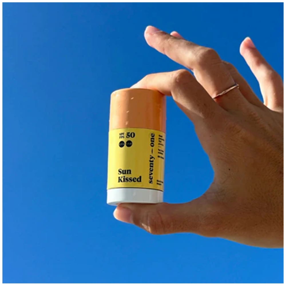 SeventyOne Percent “SunKissed SPF50“ apsauginis pieštukas nuo saulės . Veido kremai nuo saulės