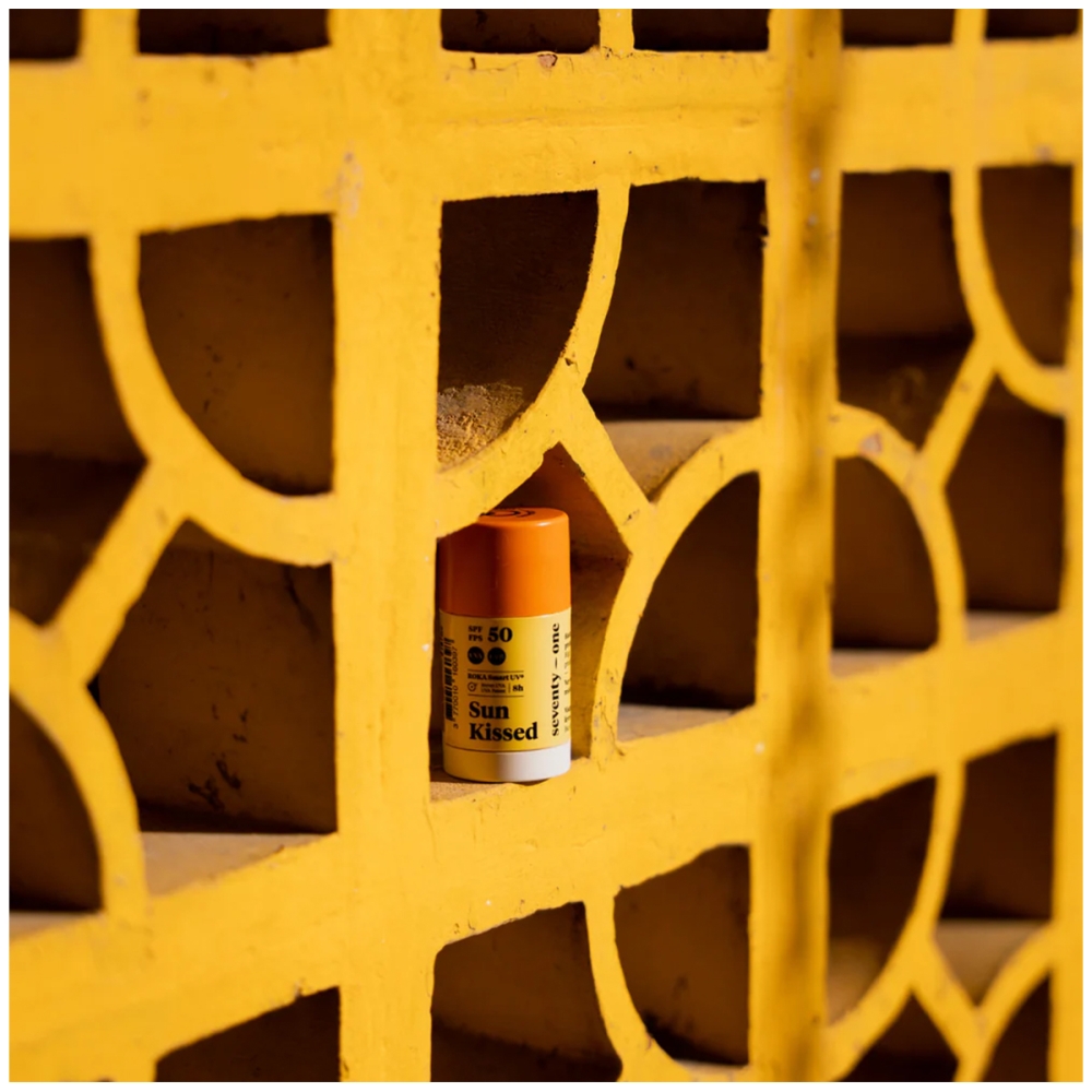 SeventyOne Percent “SunKissed SPF50“ apsauginis pieštukas nuo saulės . Veido kremai nuo saulės
