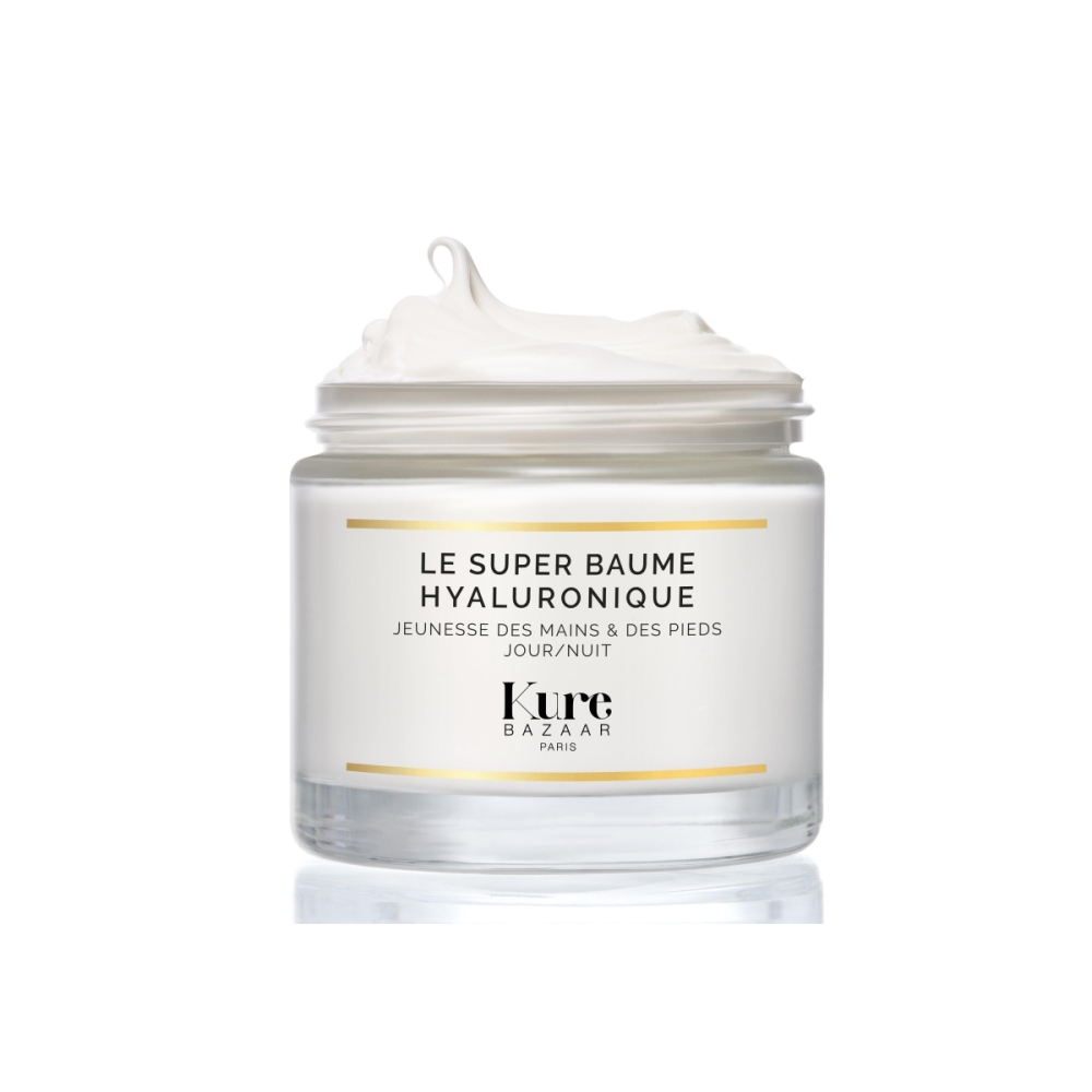 Kure Bazaar  “Super Baume Hyaluronique” universalus balzamas su hialurono rūgštimi. Pėdų priežiūra
