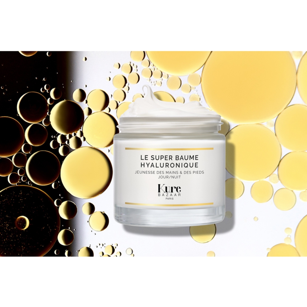 Kure Bazaar  “Super Baume Hyaluronique” universalus balzamas su hialurono rūgštimi. Pėdų priežiūra