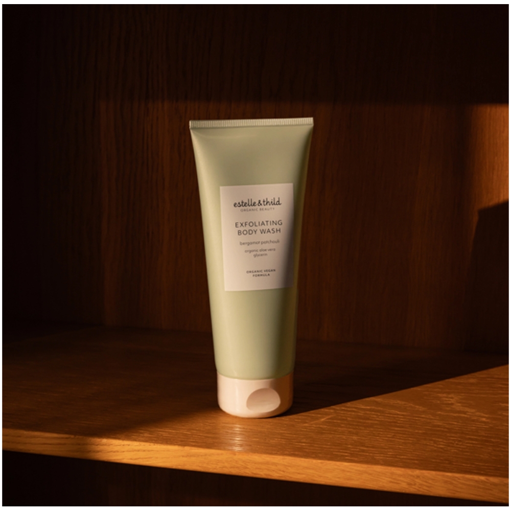 Estelle And Thild Bergamot Patchouli Exfoliating Body Wash . Cleansers