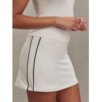"Tani High-Rise Skort" baltos spalvos sijonšorčiai. Sijonai "Tani High-Rise Skort" baltos spalvos sijonšorčiai. Sijonai