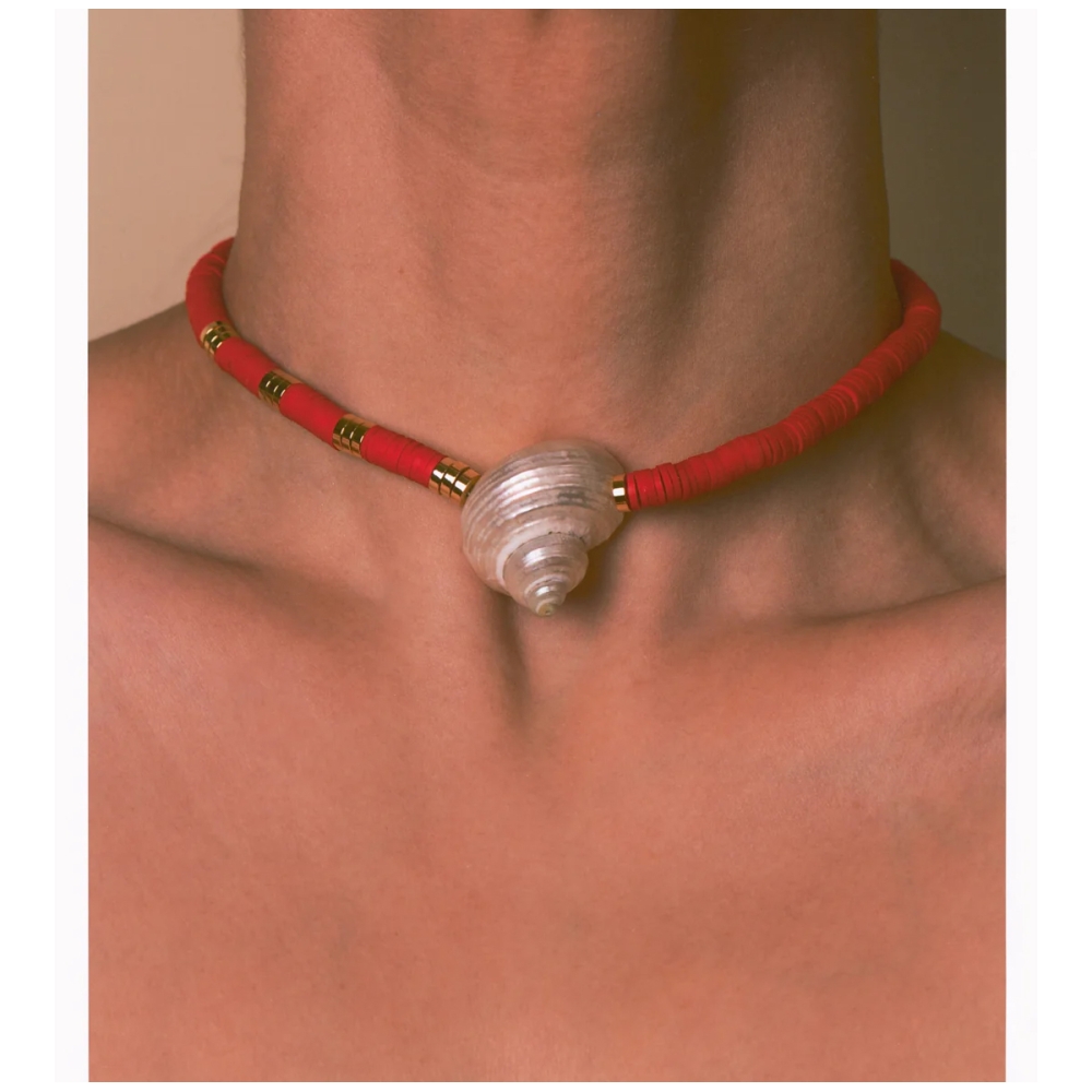 Luv Aj The Formentera Shell Necklace. Chains