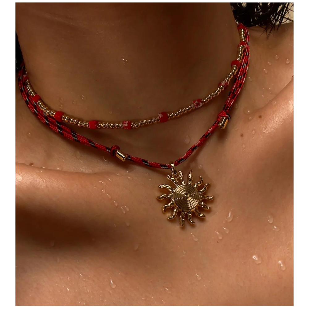 Luv Aj The Ibiza Sun Necklace. Chains
