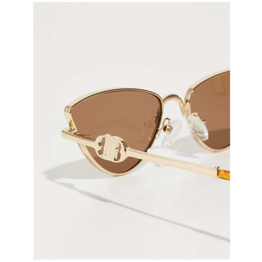 Le Specs "The Soirée - Bright Gold“ akiniai nuo saulės. Akiniai nuo saulės
