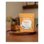 “Think Organic Creamer - Vanilla Coconut” mišinys su liūto karčiais kavai ir arbatai. Grybų gėrimai