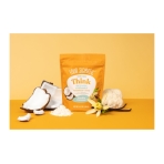 “Think Organic Creamer - Vanilla Coconut” mišinys su liūto karčiais kavai ir arbatai. Grybų gėrimai