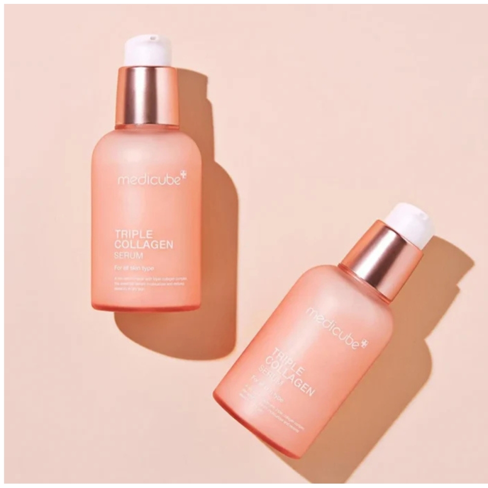 Medicube Korėjietiški serumai ir ampulės "Triple Collagen Serum" veido serumas Medicube "Triple Collagen Serum" veido serumas. Korėjietiški serumai ir ampulės