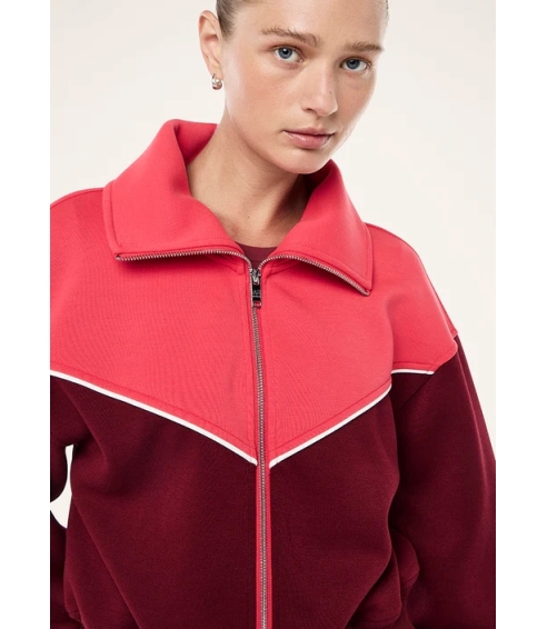 "Triumph Jacket" bordo spalvos švarkelis. Švarkai