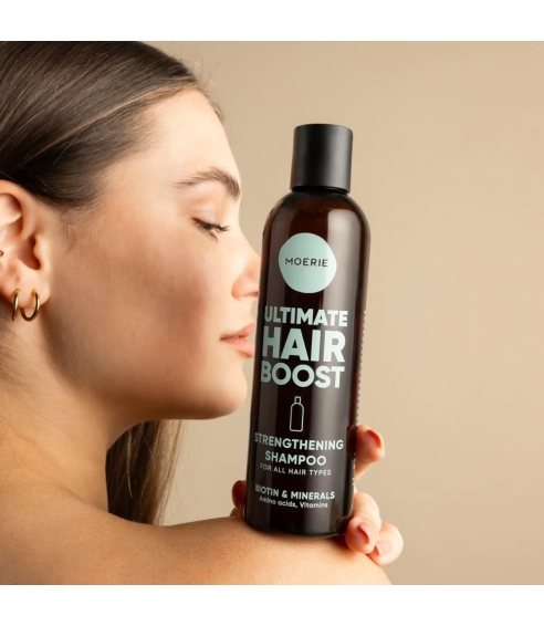 "Ultimate Hair Boost" stiprinantis šampūnas. Šampūnai