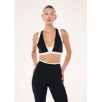 "Unity" juodos spalvos sportinė liemenėlė. Sportinės liemenėlės