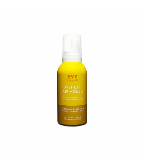  UV/Heat Hair Mousse – 150ml. Sun and heat protectants for hair