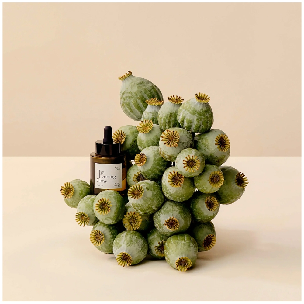 This Place The Evening Glow. Face care