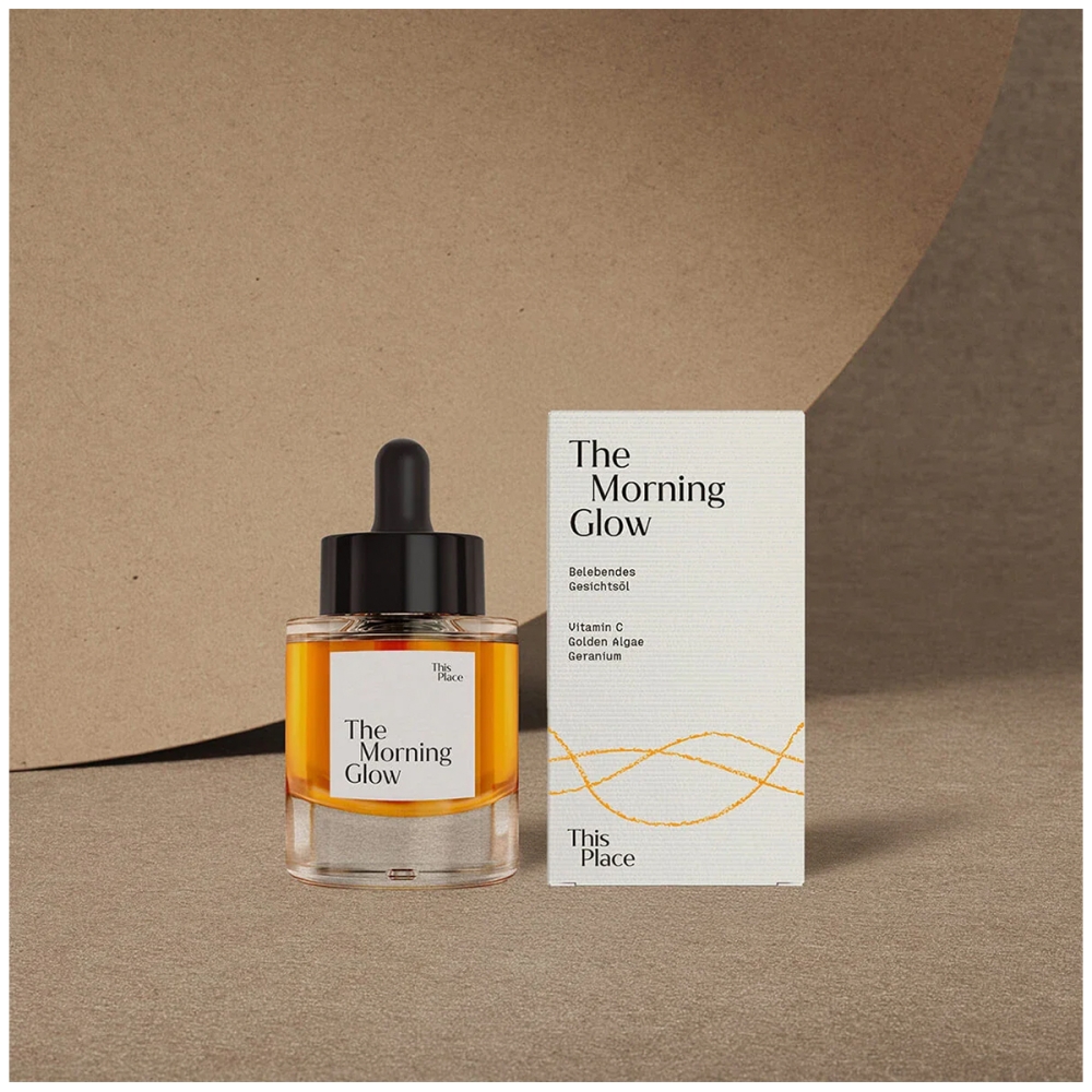 This Place The Morning Glow face oil. Face care