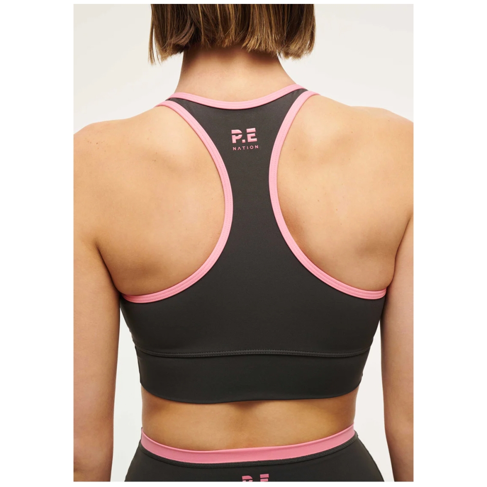 P.E Nation VITA BRA ASPHALT PINK. Sports Bras